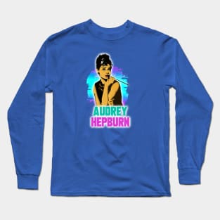 AUDREY HEPBURN Long Sleeve T-Shirt